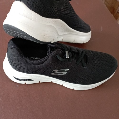 Skechers trainers womens black - skechers,